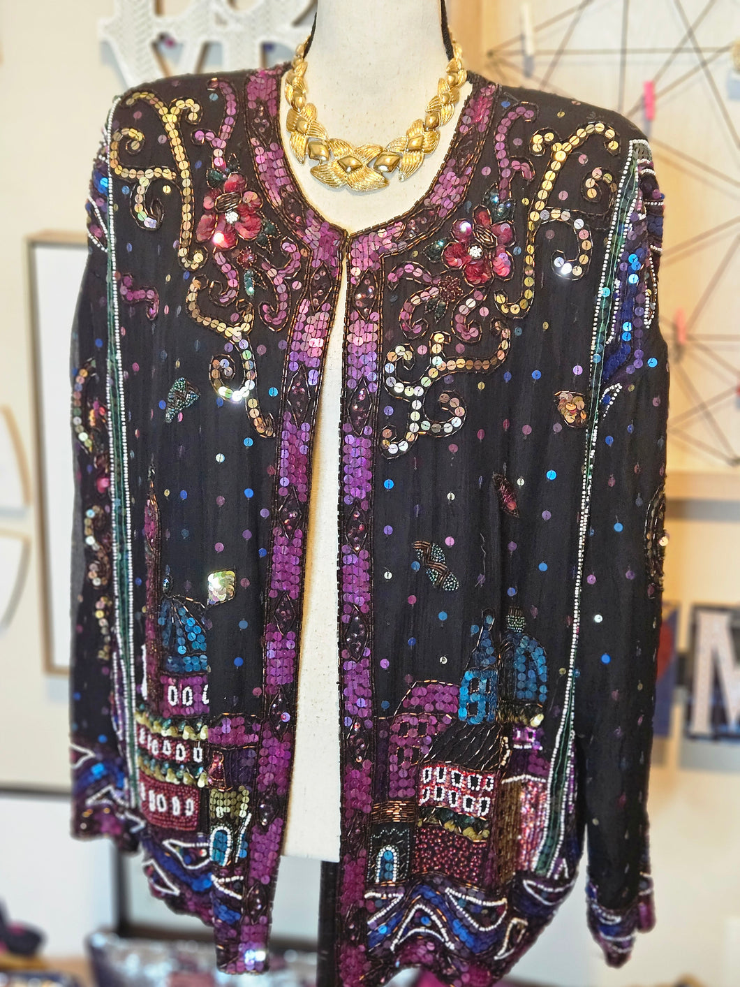 Night Vogue Sequin (L/XL)