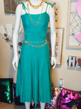 Load image into Gallery viewer, Green Ribbed Dress (S)
