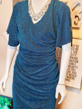 Load image into Gallery viewer, Blue Shimmer Dress (XL)
