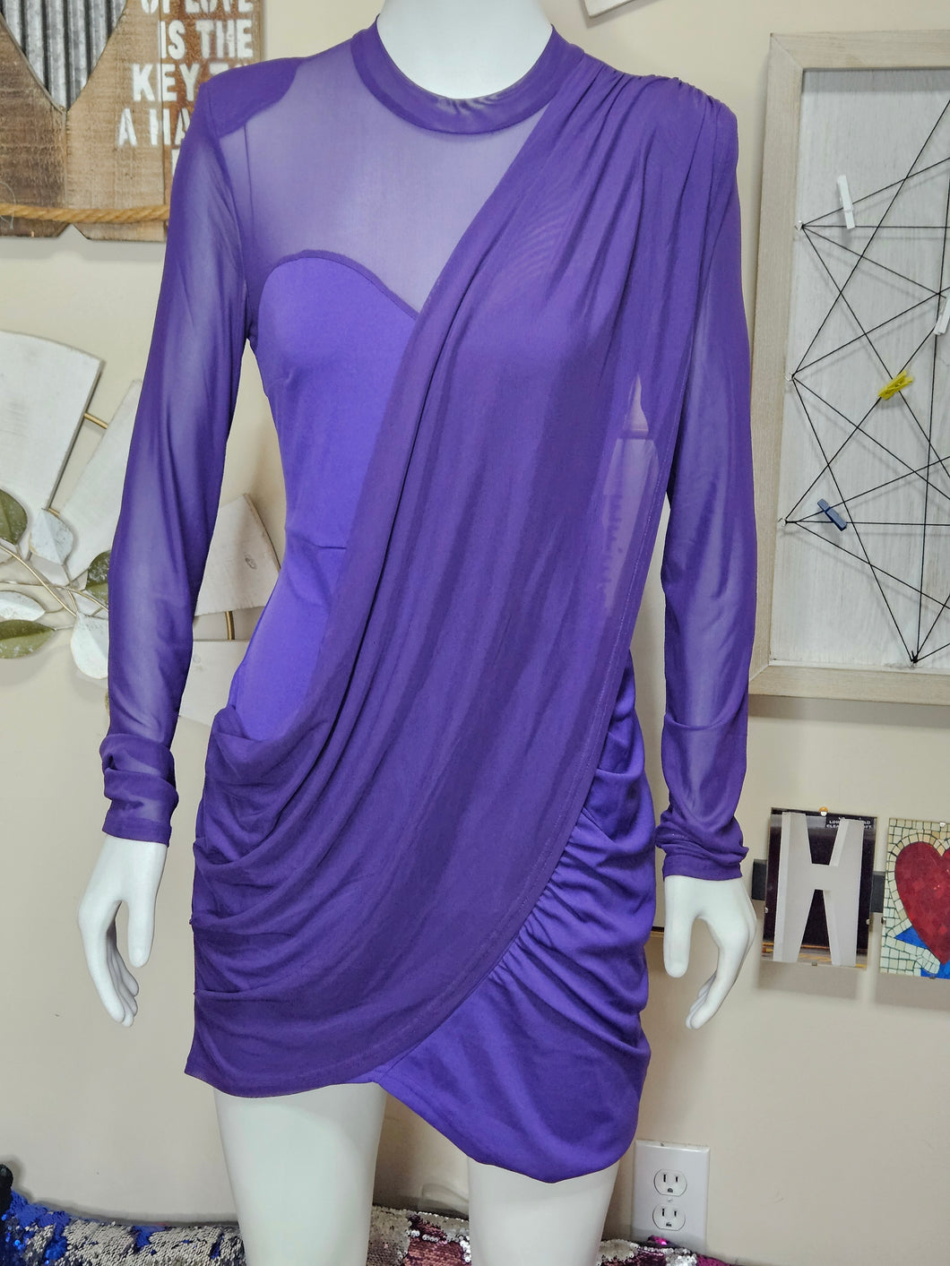 Purple Dress (L)